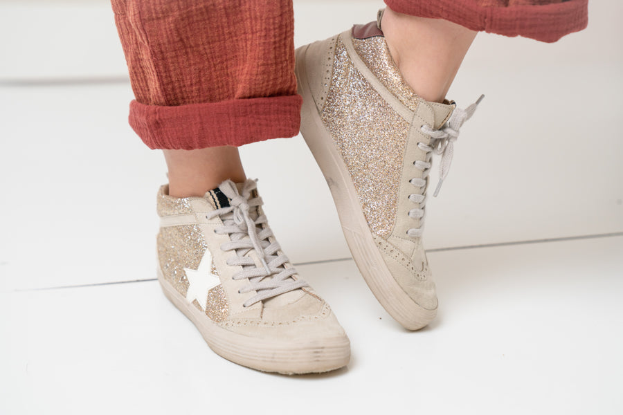 All that Glitters is Gold Sneakers